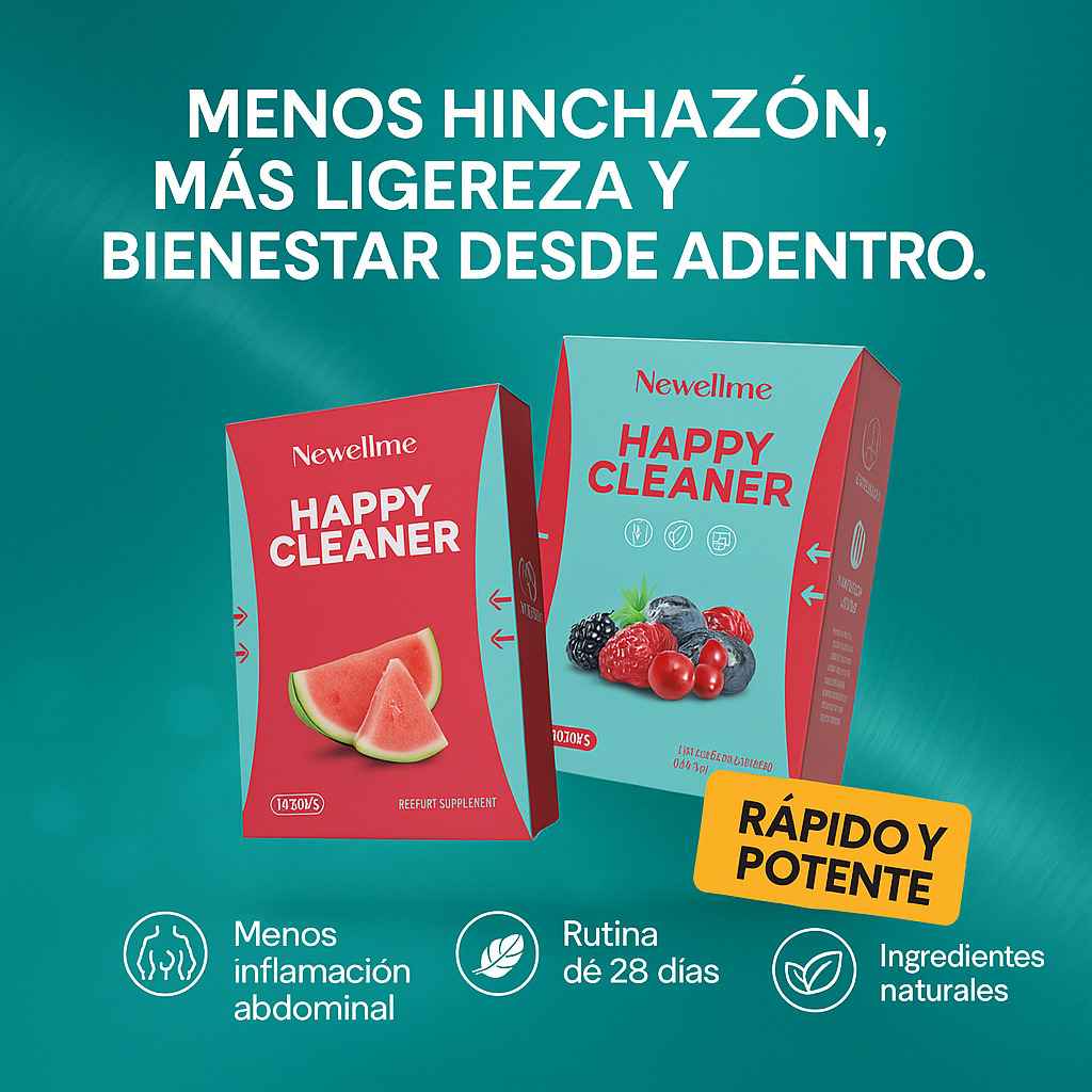 HappyGut™ Clean & Lighter – Limpieza natural digestiva