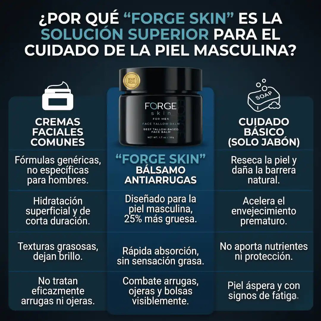 FORGE SKINⓇ - Bálsamo Restaurador para Hombres