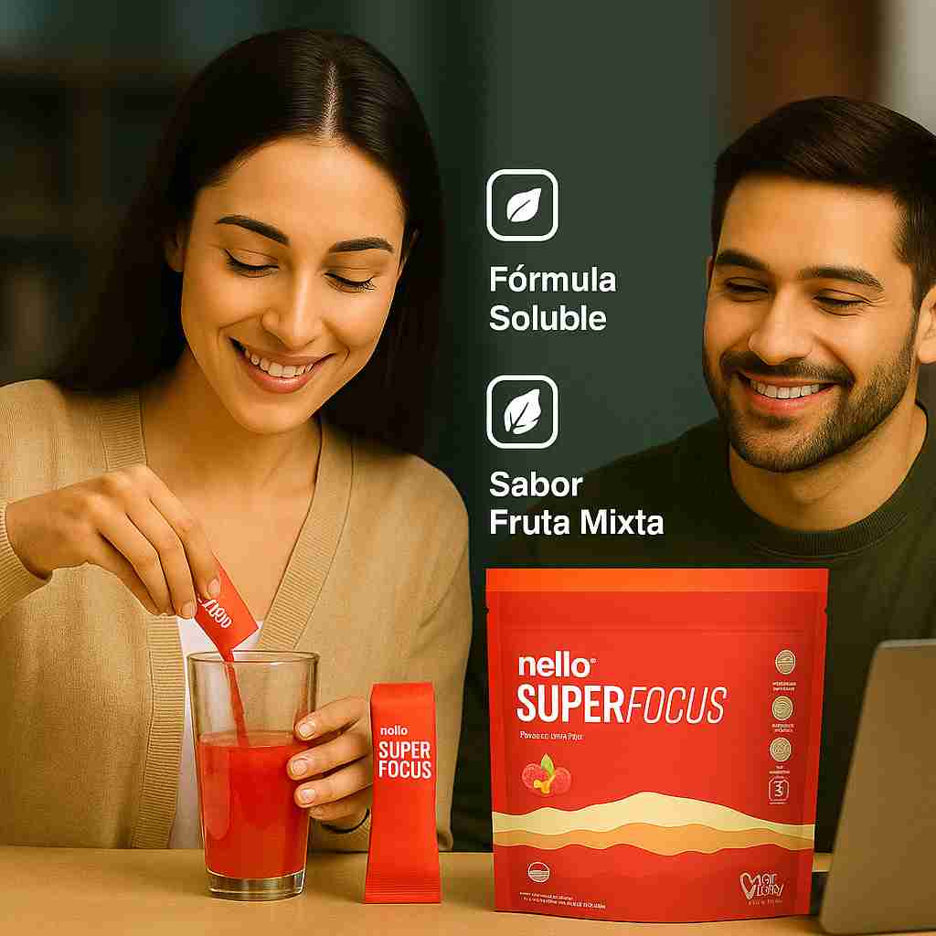 Nello® – Bebida Super focus - Actívate sin cafeína