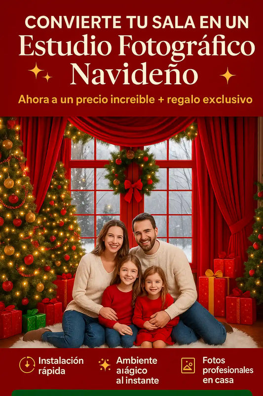 Fondos Decorativos Navideños para Pared