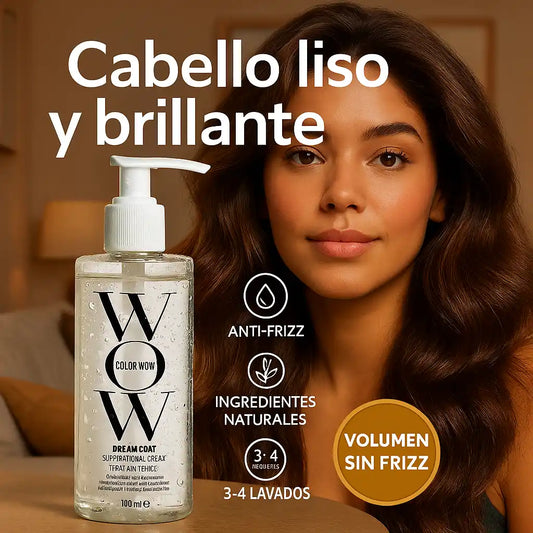 Color Wow Dream Coat® – Spray Antifrizz “Escudo Brillo” para Cabello Grueso