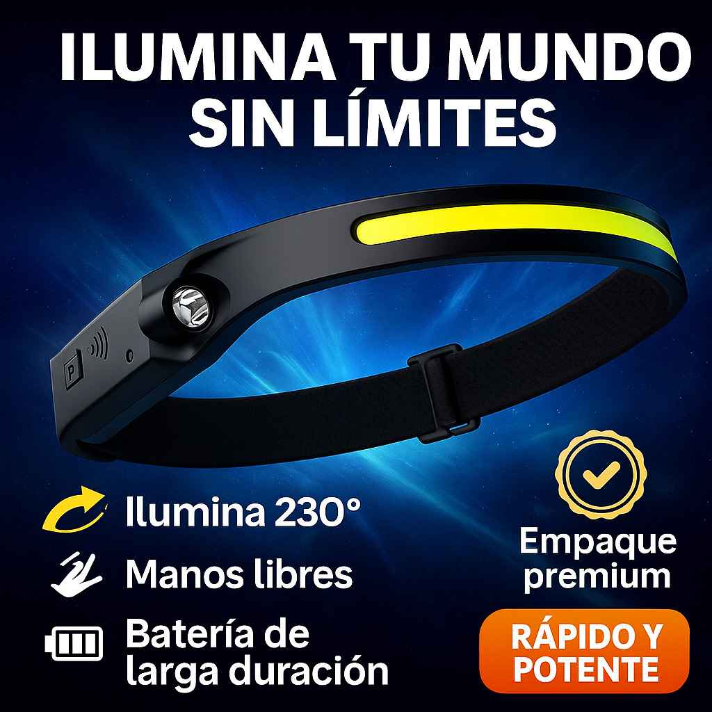 BrightMate™ Linterna Minera Sensor Banda de luz SKU