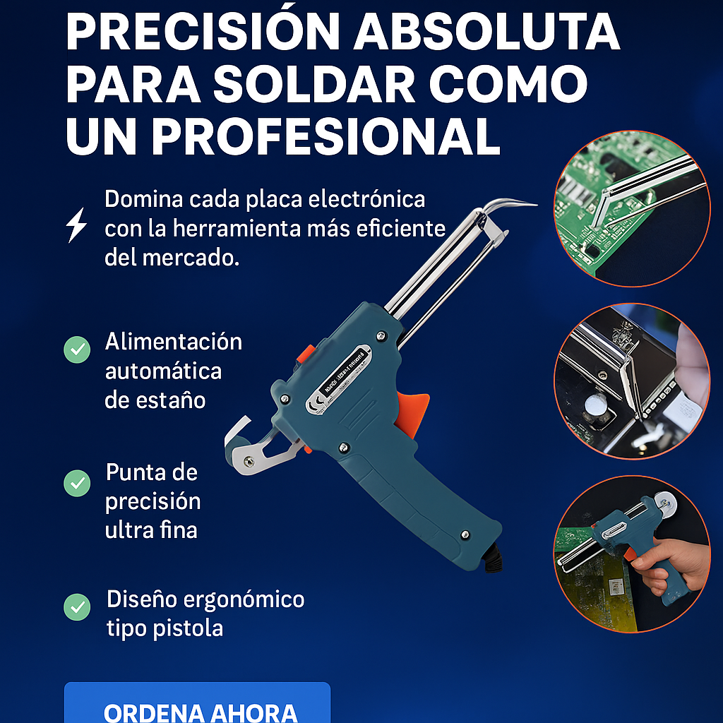 ⚡ ¡Solda como un profesional sin esfuerzo!