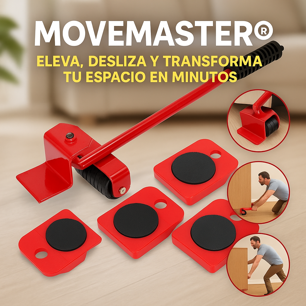 MOVEMASTER® ELEVA, DESLIZA Y TRANSFORMA TU ESPACIO EN MINUTOS
