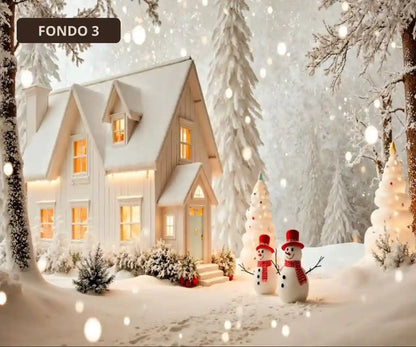 Fondos Decorativos Navideños para Pared
