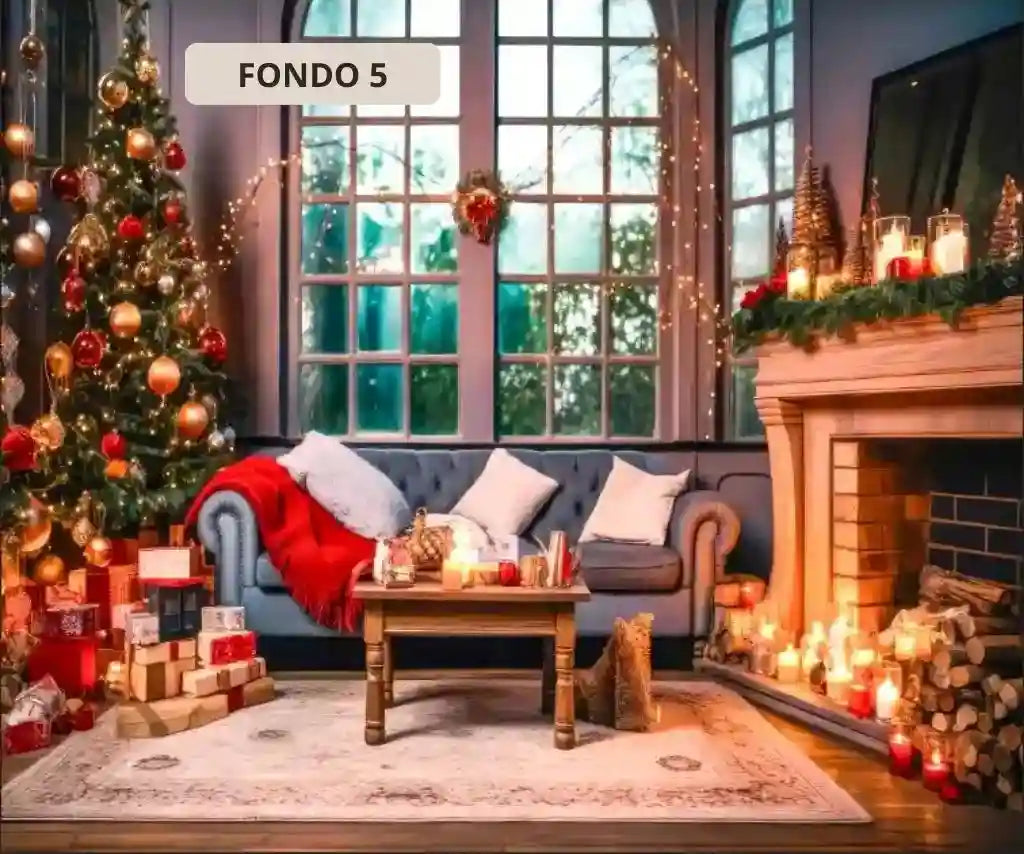 Fondos Decorativos Navideños para Pared