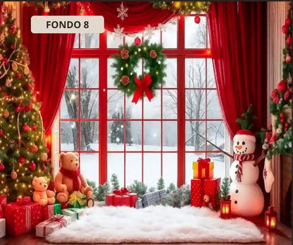 Fondos Decorativos Navideños para Pared