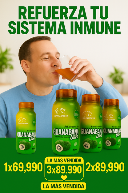Guanábana Ultra – Energía y Bienestar Natural en Cada Sorbo